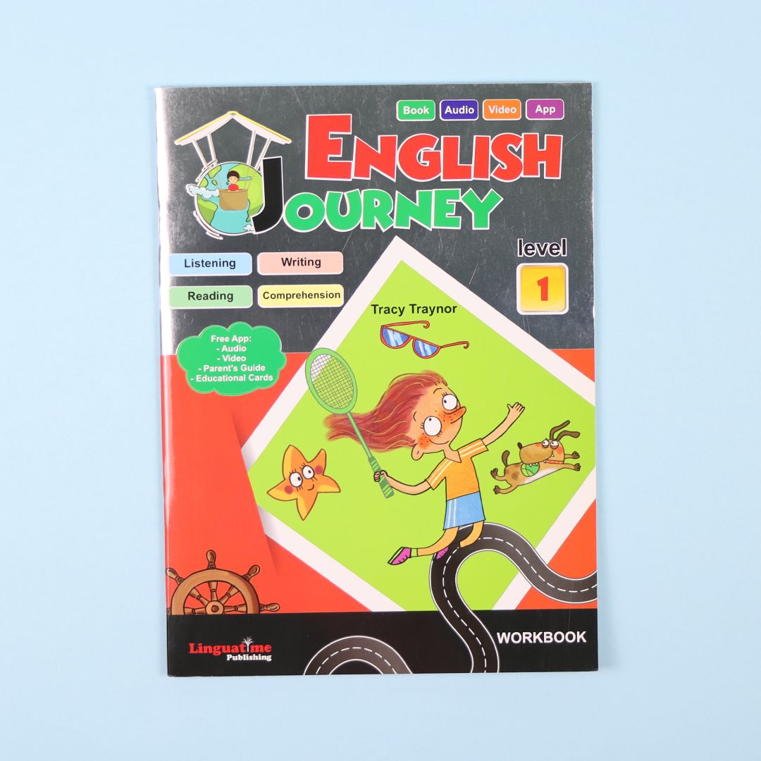 English Journey Level 1 كتاب تطبيق لتعليم اللغة الإنجليزية للأطفال من 4 إلى 6 سنوات مع تطبيق تفاعلي