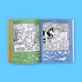 صفحات داخلية 3 من كتاب الصور المخفية عالم الحيوان ألغاز