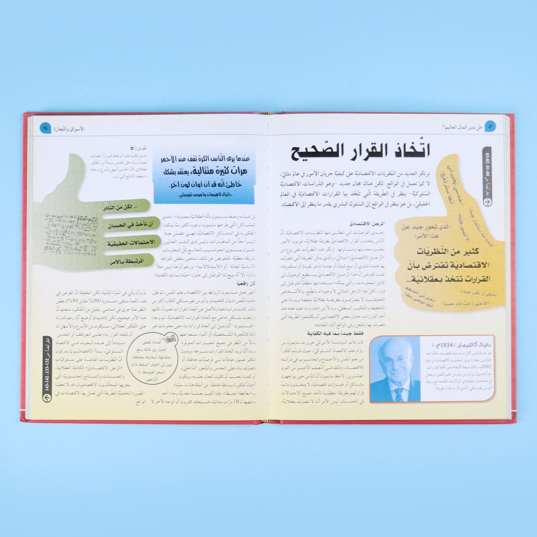 موسوعة عالم المال لعمر 15 سنة فما فوق، موسوعة عن الاقتصاد والمال والإنفاق والادّخار والأفكار الاقتصادية