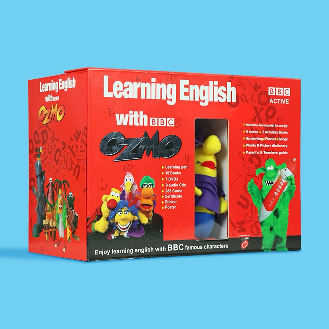 حقيبة تعليمية لتعليم اللغة الإنجليزية للأطفال باستخدام القلم الناطق